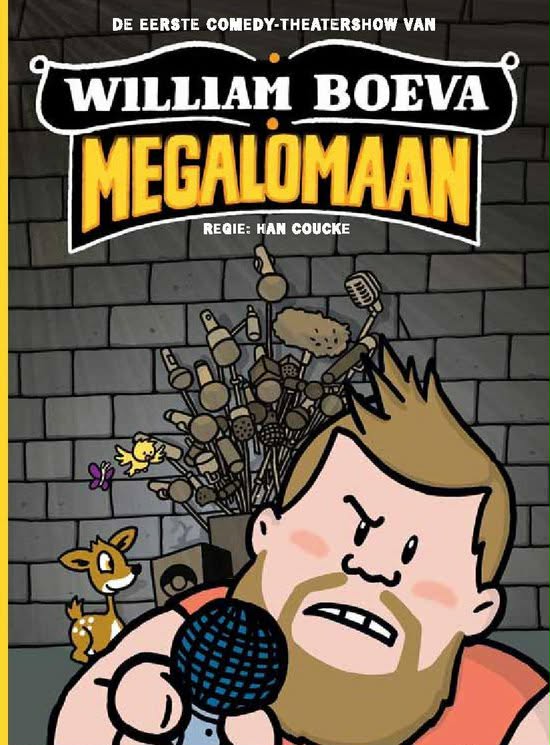 William Boeva - Gesigneerde DVD "Megalomaan"